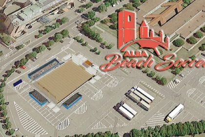 Sulla “spiaggia” albese